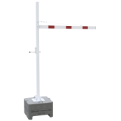 Mobile height limiter | cross tube length: 2000 mm | for padlock